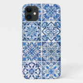 Mediterrane Tegels, Portugees, Azulejo, Majolica Case-Mate iPhone Case (Achterkant)