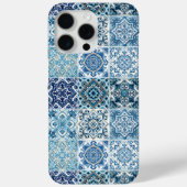 Mediterrane Tegels, Portugees, Azulejo, Majolica Case-Mate iPhone Case (Achterkant)
