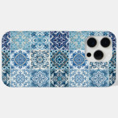 Mediterrane Tegels, Portugees, Azulejo, Majolica Case-Mate iPhone Case (Achterkant (horizontaal))