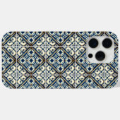 Mediterrane Tegels, Portugees, Azulejo, Majolica Case-Mate iPhone Case (Achterkant (horizontaal))