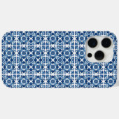 Mediterrane Tegels, Portugees, Azulejo, Majolica Case-Mate iPhone Case (Achterkant (horizontaal))