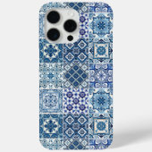 Mediterrane Tegels, Portugees, Azulejo, Majolica Case-Mate iPhone Case (Achterkant)