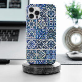 Mediterrane Tegels, Portugees, Azulejo, Majolica iPhone 15 Pro Max Hoesje