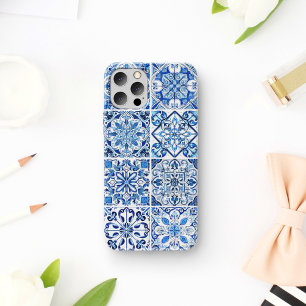 Mediterrane Tegels, Portugees, Azulejo, Majolica Case-Mate iPhone Case