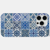 Mediterrane Tegels, Portugees, Azulejo, Majolica Case-Mate iPhone Case (Achterkant (horizontaal))