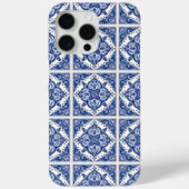 Mediterrane Tegels, Portugees, Azulejo, Majolica Case-Mate iPhone Case (Achterkant)