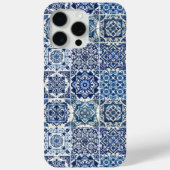 Mediterrane Tegels, Portugees, Azulejo, Majolica Case-Mate iPhone Case (Achterkant)