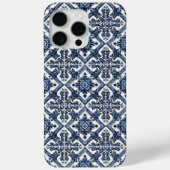 Mediterrane Tegels, Portugees, Azulejo, Majolica Case-Mate iPhone Case (Achterkant)