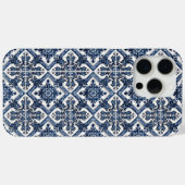 Mediterrane Tegels, Portugees, Azulejo, Majolica Case-Mate iPhone Case (Achterkant (horizontaal))