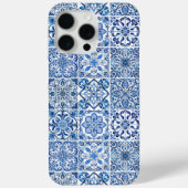 Mediterrane Tegels, Portugees, Azulejo, Majolica Case-Mate iPhone Case (Achterkant)