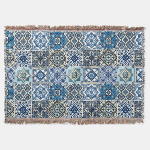Mediterrane Tegels, Portugees, Azulejo, Majolica Deken