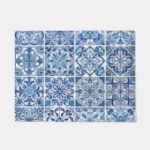 Mediterrane Tegels, Portugees, Azulejo, Majolica Deurmat (Voorkant)