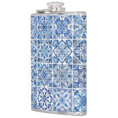 Mediterrane Tegels, Portugees, Azulejo, Majolica Heupfles (Links)