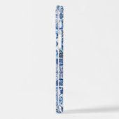 Mediterrane Tegels, Portugees, Azulejo, Majolica iPhone Hoesje (Linkerkant)