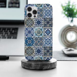 Mediterrane Tegels, Portugees, Azulejo, Majolica iPhone 15 Pro Max Case