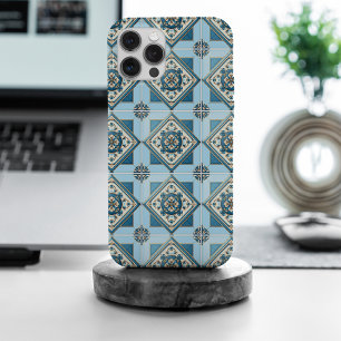 Mediterrane Tegels, Portugees, Azulejo, Majolica iPhone 15 Pro Max Case