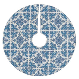 Mediterrane Tegels, Portugees, Azulejo, Majolica Kerstboom Rok