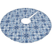 Mediterrane Tegels, Portugees, Azulejo, Majolica Kerstboom Rok (Gekanteld)