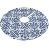 Mediterrane Tegels, Portugees, Azulejo, Majolica Kerstboom Rok (Gekanteld)