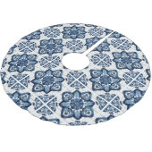 Mediterrane Tegels, Portugees, Azulejo, Majolica Kerstboom Rok (Gekanteld)