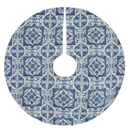 Mediterrane Tegels, Portugees, Azulejo, Majolica Kerstboom Rok