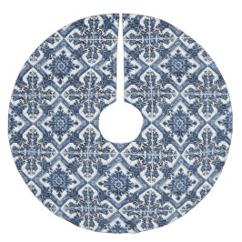 Mediterrane Tegels, Portugees, Azulejo, Majolica Kerstboom Rok