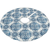 Mediterrane Tegels, Portugees, Azulejo, Majolica Kerstboom Rok (Gekanteld)