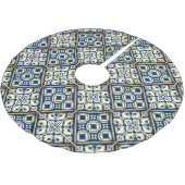 Mediterrane Tegels, Portugees, Azulejo, Majolica Kerstboom Rok (Gekanteld)