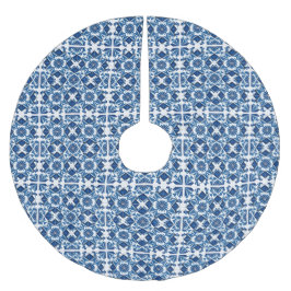 Mediterrane Tegels, Portugees, Azulejo, Majolica Kerstboom Rok