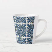 Mediterrane Tegels, Portugees, Azulejo, Majolica Latte Mok (Rechts)