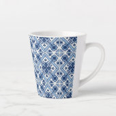 Mediterrane Tegels, Portugees, Azulejo, Majolica Latte Mok (Rechts)