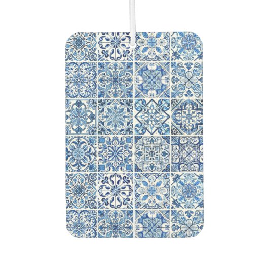 Mediterrane Tegels, Portugees, Azulejo, Majolica Luchtverfrisser (Voorkant)