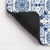 Mediterrane Tegels, Portugees, Azulejo, Majolica Muismat (Hoek)