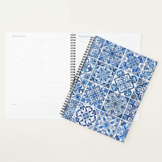Mediterrane Tegels, Portugees, Azulejo, Majolica Planner (Display)
