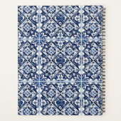 Mediterrane Tegels, Portugees, Azulejo, Majolica Planner (Achterkant)