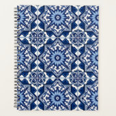 Mediterrane Tegels, Portugees, Azulejo, Majolica Planner (Voorkant)