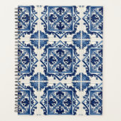 Mediterrane Tegels, Portugees, Azulejo, Majolica Planner (Voorkant)