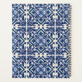 Mediterrane Tegels, Portugees, Azulejo, Majolica Planner (Achterkant)