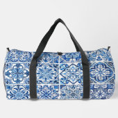 Mediterrane Tegels, Portugees, Azulejo, Majolica Plunjezak (Achterkant)