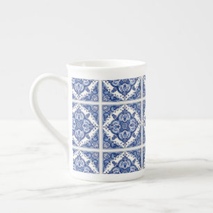 Mediterrane Tegels, Portugees, Azulejo, Majolica Porselein Kop