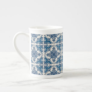 Mediterrane Tegels, Portugees, Azulejo, Majolica Porselein Kop