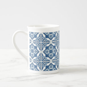 Mediterrane Tegels, Portugees, Azulejo, Majolica Porselein Kop