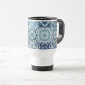 Mediterrane Tegels, Portugees, Azulejo, Majolica Reisbeker (Voorkant rechts)