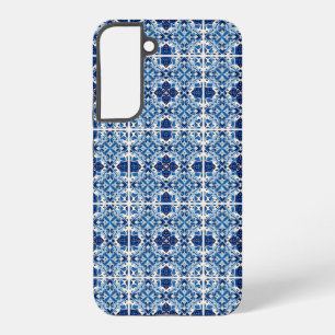 Mediterrane Tegels, Portugees, Azulejo, Majolica Samsung Galaxy Hoesje