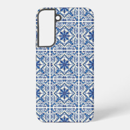 Mediterrane Tegels, Portugees, Azulejo, Majolica Samsung Galaxy Hoesje