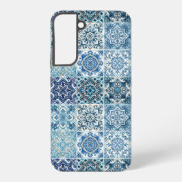 Mediterrane Tegels, Portugees, Azulejo, Majolica Samsung Galaxy Hoesje