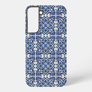 Mediterrane Tegels, Portugees, Azulejo, Majolica Samsung Galaxy Hoesje