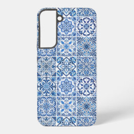 Mediterrane Tegels, Portugees, Azulejo, Majolica Samsung Galaxy Hoesje
