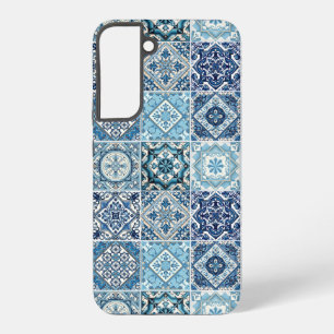Mediterrane Tegels, Portugees, Azulejo, Majolica Samsung Galaxy Hoesje