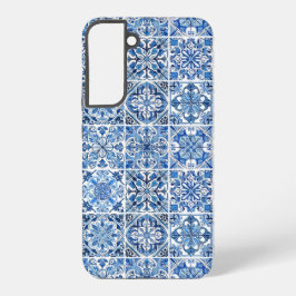 Mediterrane Tegels, Portugees, Azulejo, Majolica Samsung Galaxy Hoesje